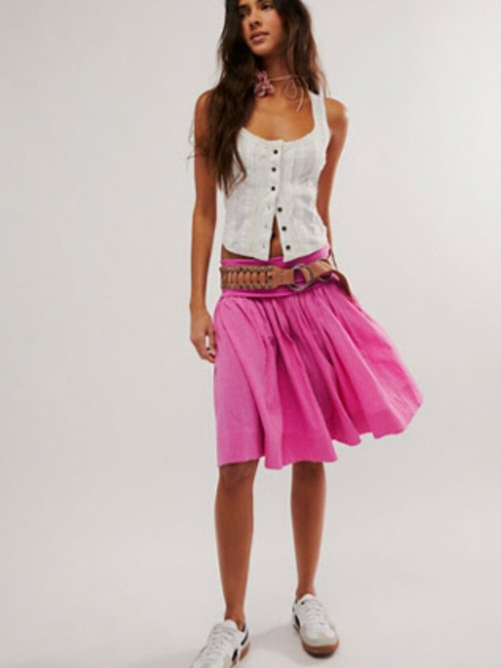Free People Larkspur Skirt L